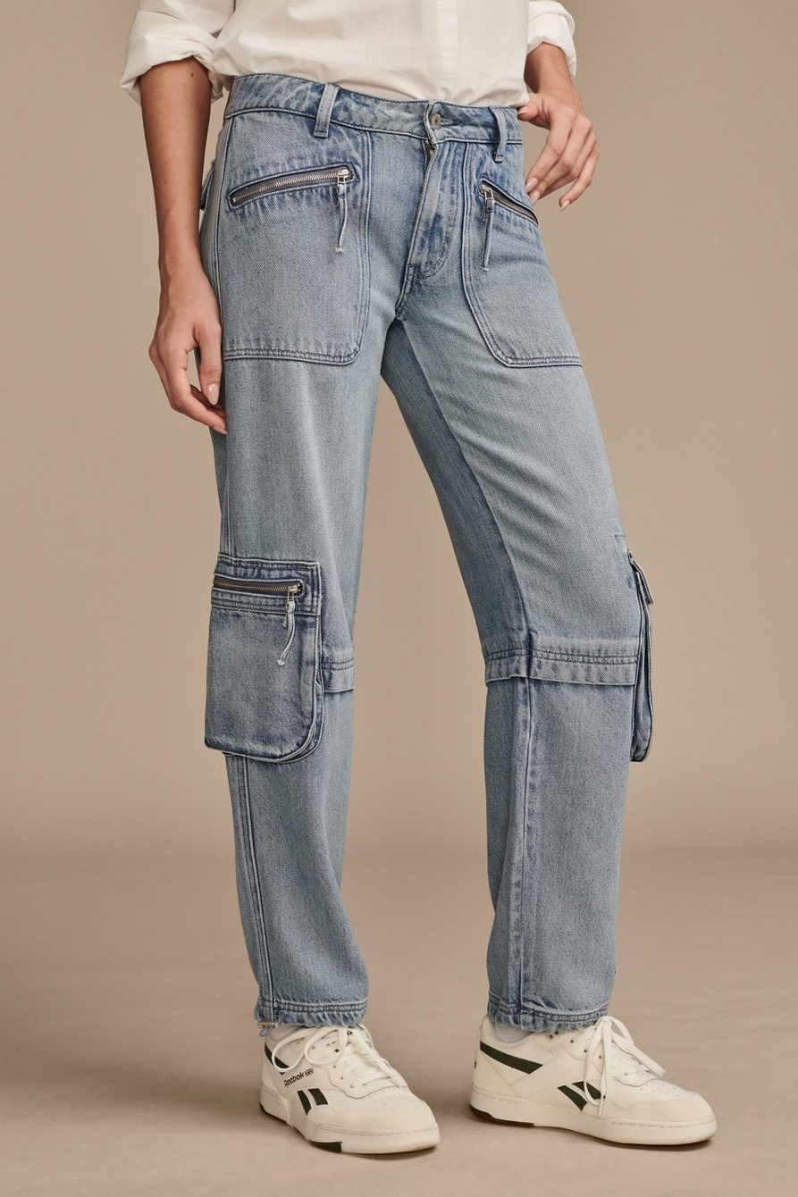 cargo denim jean